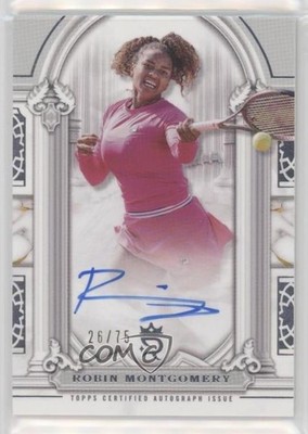 2024 Topps Royalty Imperial Ink 26/75 Robin Montgomery Rookie Auto RC 1fl4