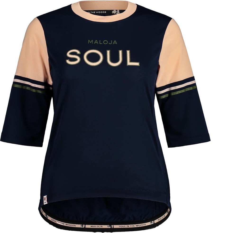 Maloja Damen Radsport Zubehr Damen-Radtrikot KastanieM modr 95092 18190₽