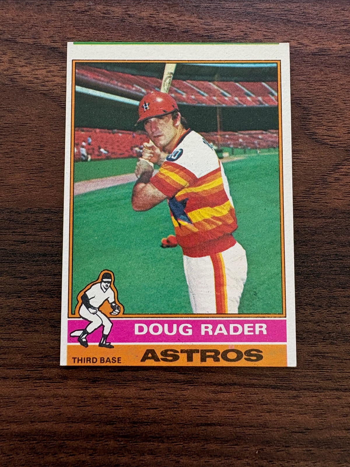 1976 Topps #44 Doug Rader