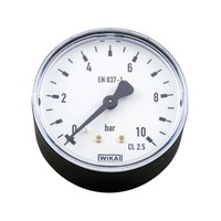"Wika Rohrfeder-Manometer 63 Mm Durchmesser, 1/4\", 0-10 Bar, Axial"