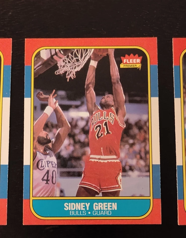 Lot of 8 NM or Better 1986-87 Fleer Basketball Cards - Nice Centering! - Image 3 of 4