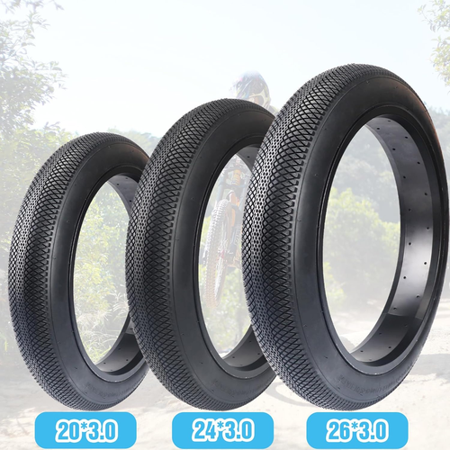 2 Pack E-Bike Tire Fat BMX Bike Tire 20"X3" (76-406) 24"X3" (76-507) with Tubes - Picture 5 of 12