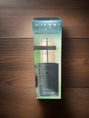 Milani Green Goddess Glow Oil Face Moisturizer 1 fl oz