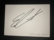 Ethan De Groot - ￼All Blacks Rugby Signed Card