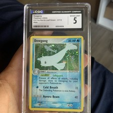 Pokemon Dewgong 3/112 FireRed & LeafGreen Holo Rare HP With Halo Swirl on eBay