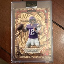 Max Brosmer Rookie 2025 Wild Card 5 Card Draw RC QB Vikings Style SSP 1/1