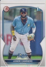 2023 Junior Caminero Bowman Rookie Card BP-61