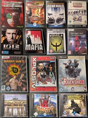 PC Spiele (Strategie, Aufbau, Action, Shooter) | gebraucht | zum Auswählen