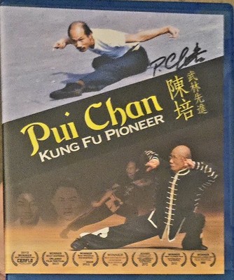 Pui Chan: Kung Fu Pioneer Blueray DVD 2-Disc Set Autographed