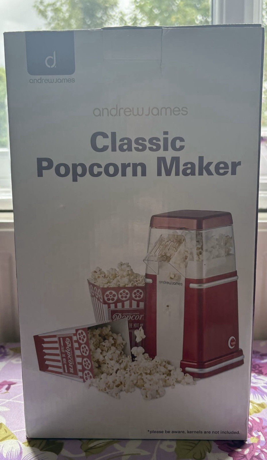 Andrew James Popcornmaschine Maschine (Neu in OVP)