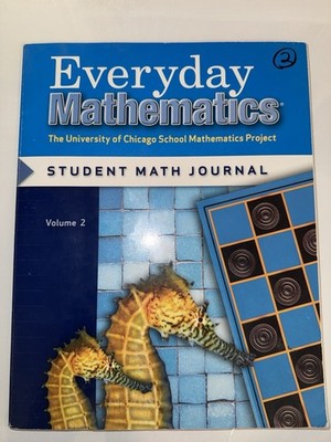 Everyday Mathematics Student Math Journal Grade 2 Volume 2 Paperback