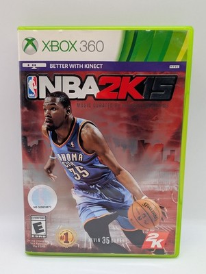 NBA 2K15 (Xbox 360) GOOD W/MANUAL! MAIL IT TOMORROW!