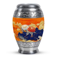 Flower Decorative Human Ashes Urn For Adult Female Tiny Cremation Urn 3 Inch