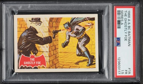 1966 A&BC Batman Red Bat #1A — PSA 1.5