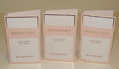 3 Givenchy Irresistible VERY FLORAL Eau de Parfum 0.09 Oz 3 mL