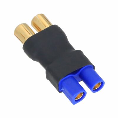 Brushless Motor Bullets 6.5mm Male to EC3 Female No Wire Adapter RC ESC ...