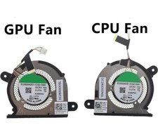 CPU GPU Cooling Fan For Dell XPS 13 9300 Laptop 0WX28K 0FRK0V 