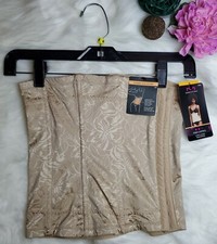 New Maidenforn Firm Control Shape Wear with Waistnipper In Beige Sz S