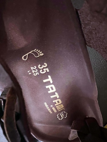 New Birkenstock Kairo Braided Habana Brown Leather Regular Width/Size 35 w/box. - Picture 4 of 6