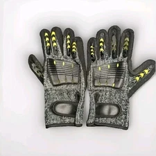 12 Pair Impact And Cut Resistant Work Gloves Stalwart Safety 2XL Size 11 