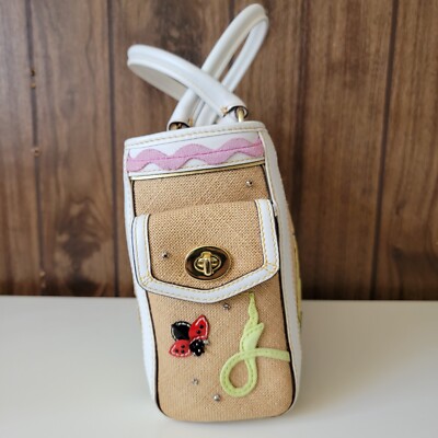 COACH Lady Bug Buckle Hampton Turnlock Limited Edition Tote Bag