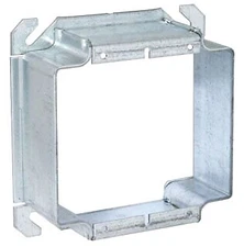 RACO 795, 4" Square Electrical Outlet Box Cover, 1-1/2" Raised, Welded, 1 PC