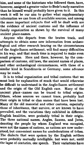 Origin of the Anglo-Saxon Race : Settlement of England and the Tribal Origins - Picture 2 of 3