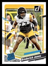 2023 Donruss #385 Broderick Jones RC