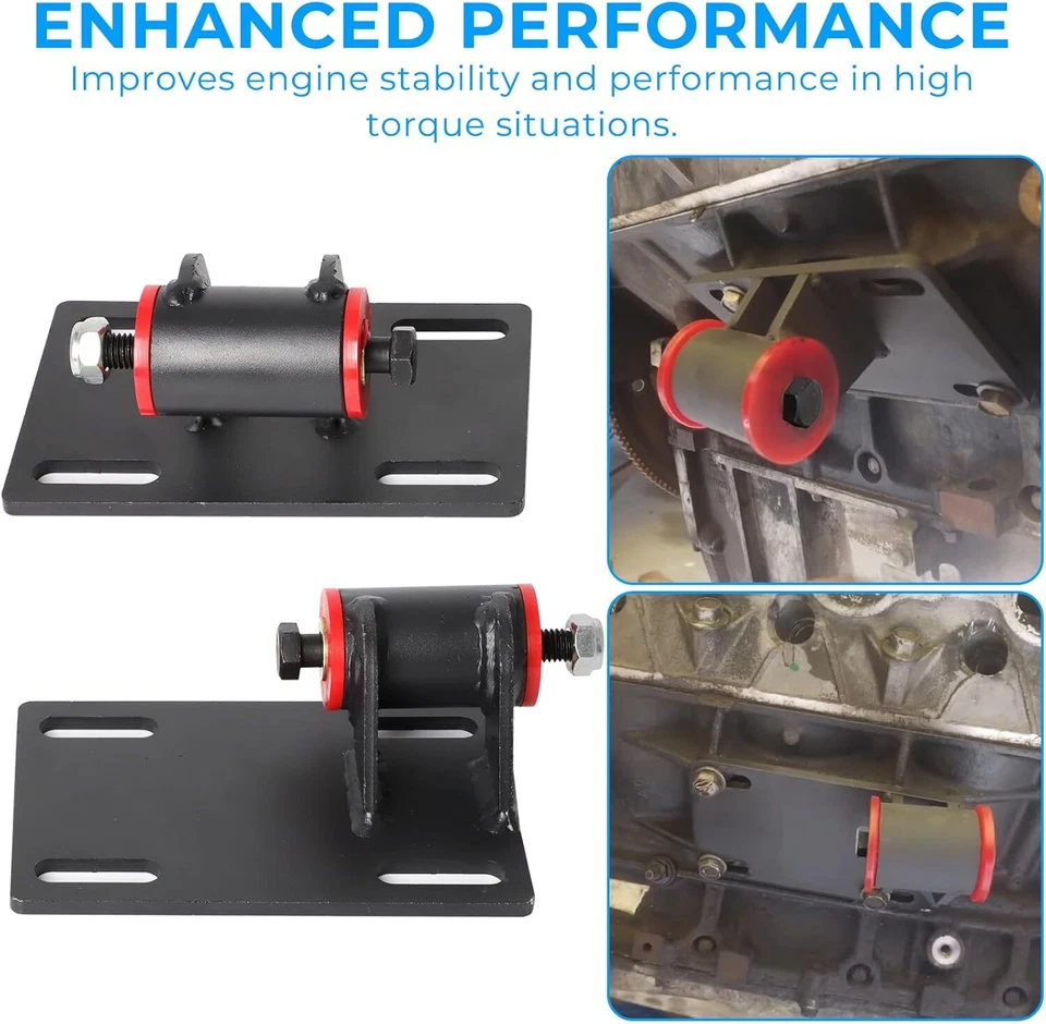 US For Chevrolet Colorado GMC Canyon 2004-2012 & 05-10 LS Swap Mounts Gen3 Gen4 - Image 2 of 4