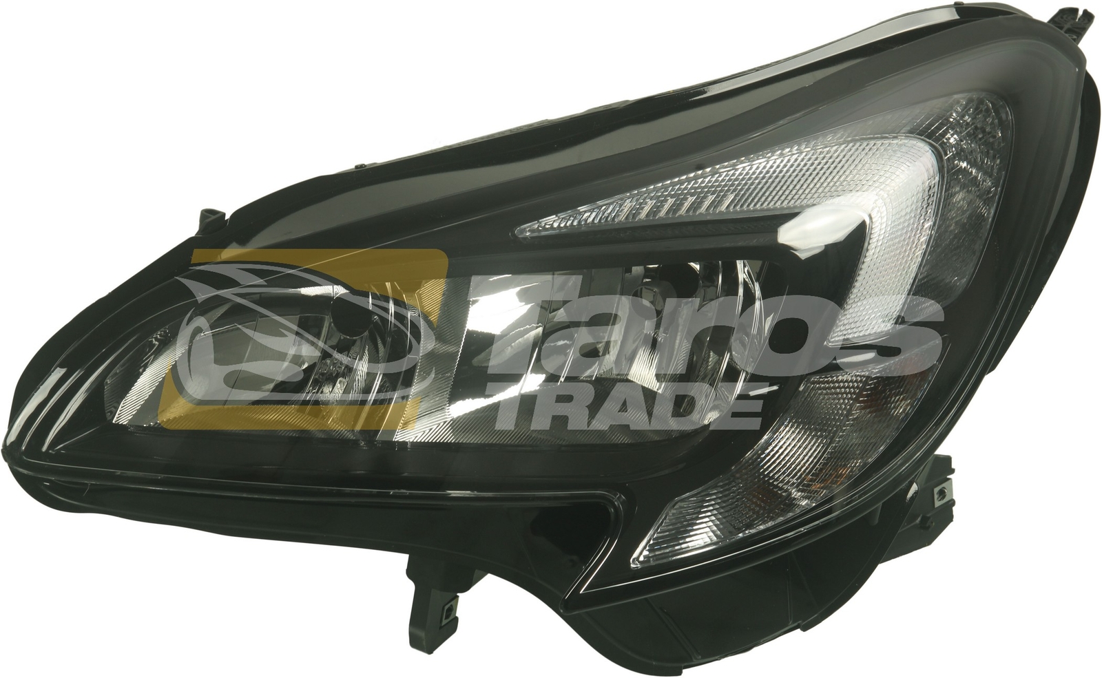 Phare avant gauche Opel Corsa E 2015-2019 pour remplacer une optique opaque au contrôle technique