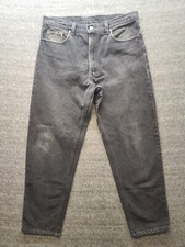Vintage Levi's 550 Jeans Mens 38x30 Relaxed Fit Tapered Leg Red Label USA Made