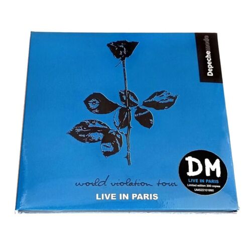 DEPECHE MODE Live PARIS World Violation 1990 2 CD Set - Picture 1 of 2