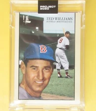 TED WILLIAMS 2020 Topps Project 2020 #90 /41407*/Oldmanalan  Boston Red Sox