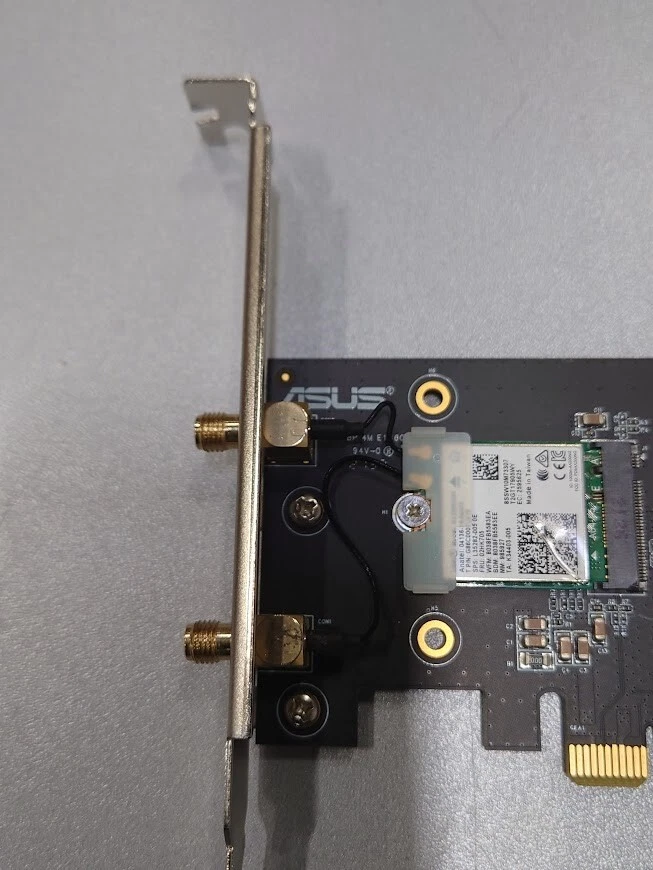 ASUS PCE-AX3000 WiFi 6 PCIe Adapter Gebraucht Funktioniert - Bild 2 von 4