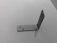 6x STRONG 30mm x 75mm x 3mm RIGHT ANGLE BRACKETS Joist Support Timber DARK GREY