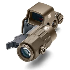 EOTech Holographic Sight Red 68 EXPS3-0 Ring w/1 MOA Dot G33 3X Magnifier Tan