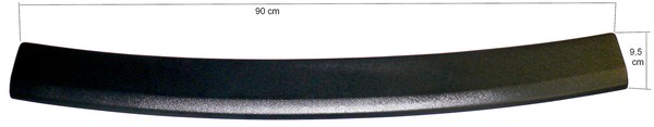 OmniPower® Ladekantenschutz Schwarz FüR Fiat Punto Evo SchräGheck Typ: 2009-2011-image