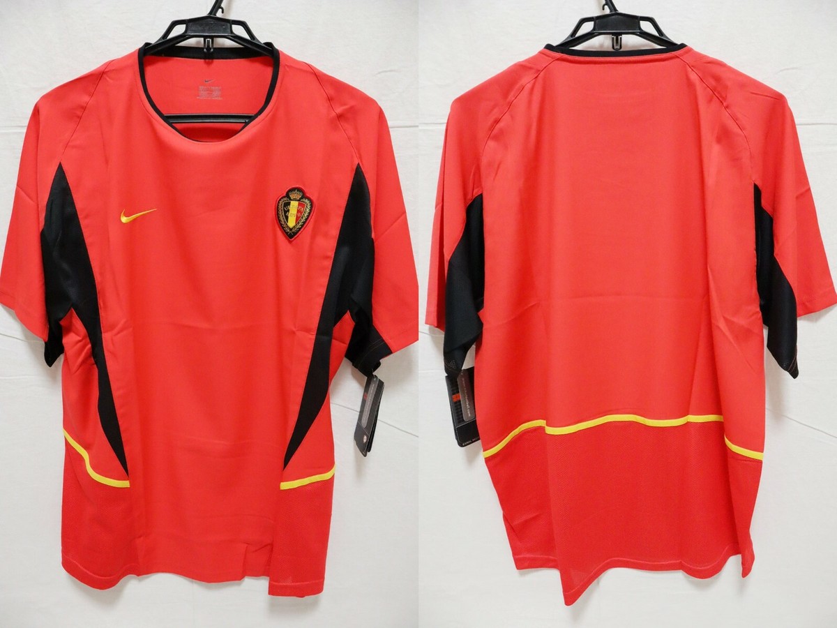 0 NIKE ユニフォーム サッカーベルギー代表ユニフォーム ホーム 未使用