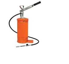 INGRASSATORE A BARILE POMPA PER GRASSO 8 KG CON TESTINA E TUBO FLESSIBILE