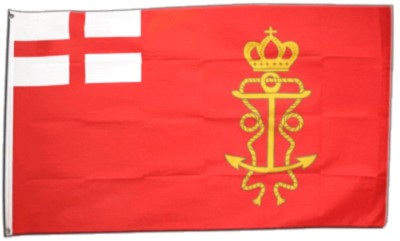 Fahne Großbritannien Jakob II. Lord Admiral Ensign 1686 Flagge  Hissflagge 90x15