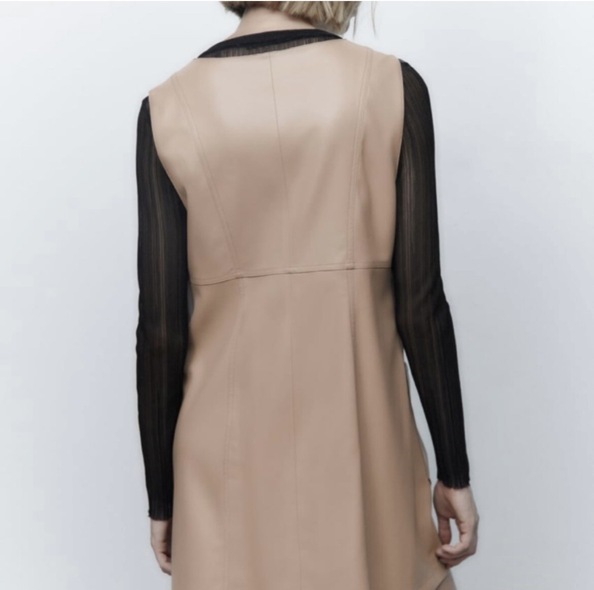 chinese dress ladies ZARA. Leather dress TM – Hibuy market main image 0