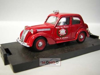 1:43 Brumm Fiat 1100E Vigili Del Fuoco Di Brunico 1947 R181B Diecast Model
