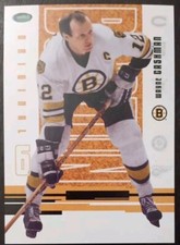 2003 - 2004 Parkhurst Wayne Cashman Original Six Bruins #40 Hockey Card