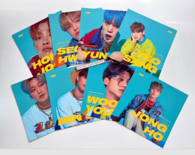 ATEEZ TREASURE EP.3 One To All Illusion ver. CD + [SAN] Photocard