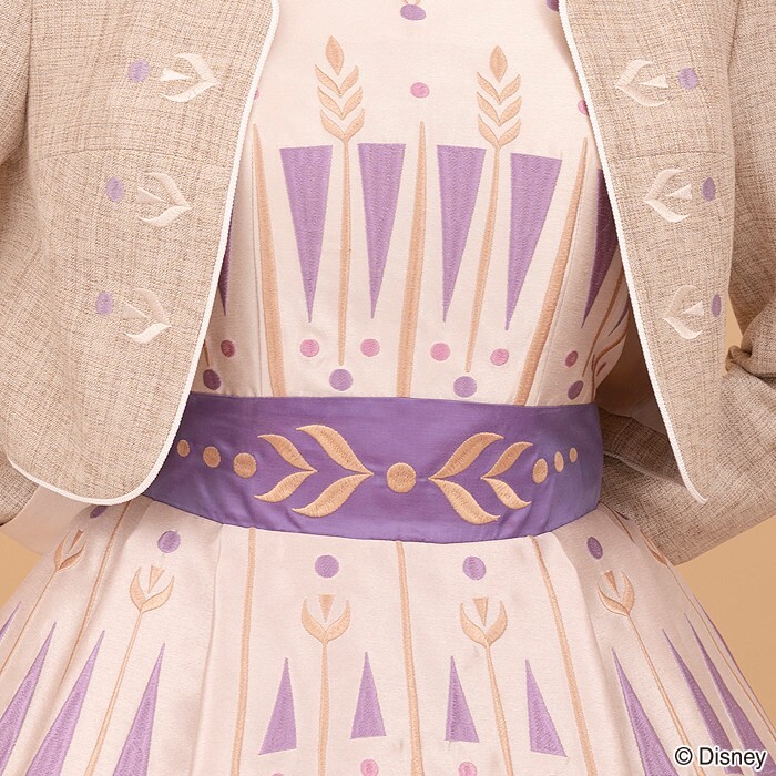 Disney Frozen2 Anna Harvest Cosplay Dress Woman Adult Japan Disney Frozen2 Anna Harvest Cosplay Dress Woman Adult Japan