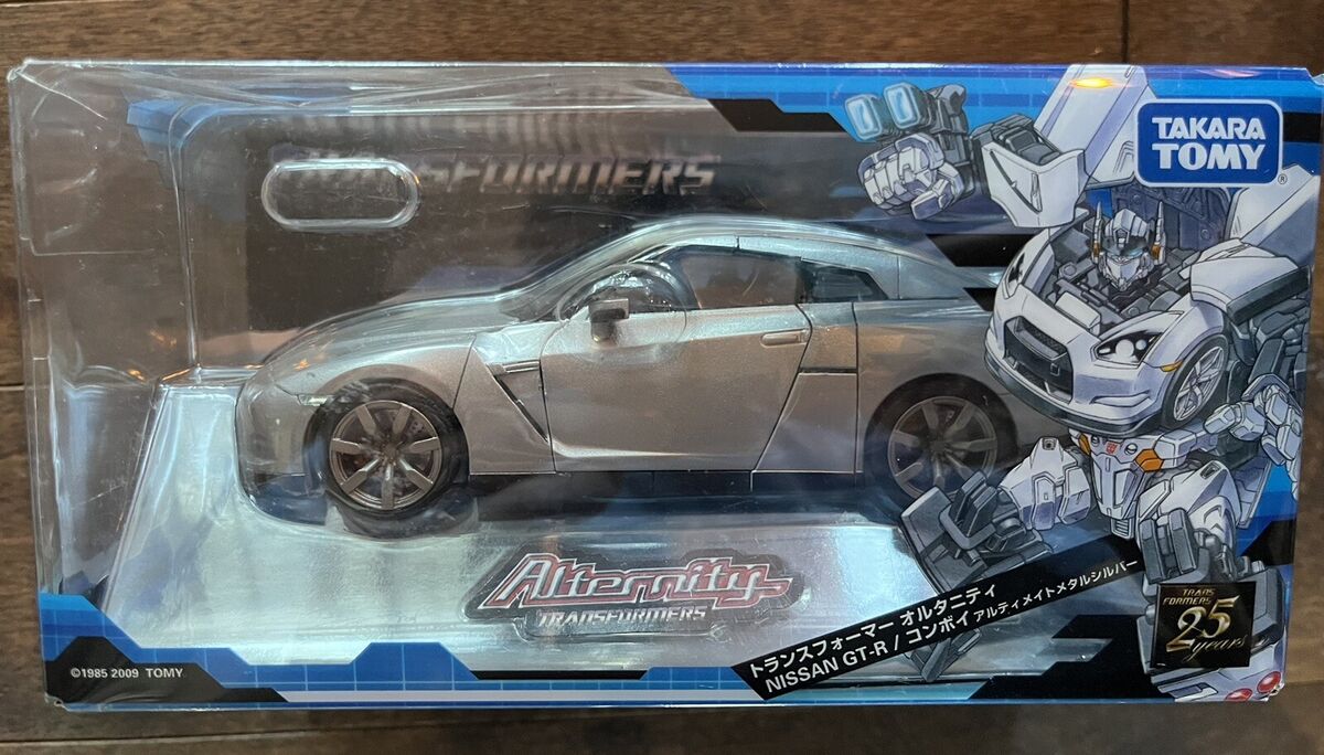 Takara Tomy Alternity Transformer Silver Nissan GT-R A01 Takara Tomy Alternity Transformer Silver Nissan GT-R A01