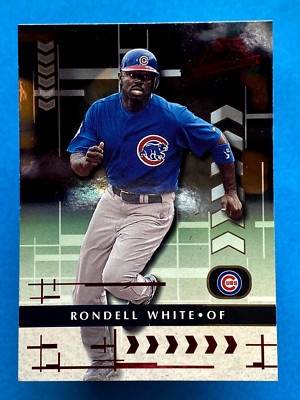 Rondell White 2001 Playoff Absolute Memorabilia #149 Chicago Cubs