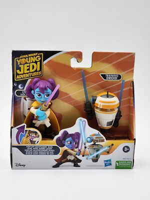 Star Wars Young Jedi Adventures PopUp Lightsaber Duel Lys Solay & Training Droid