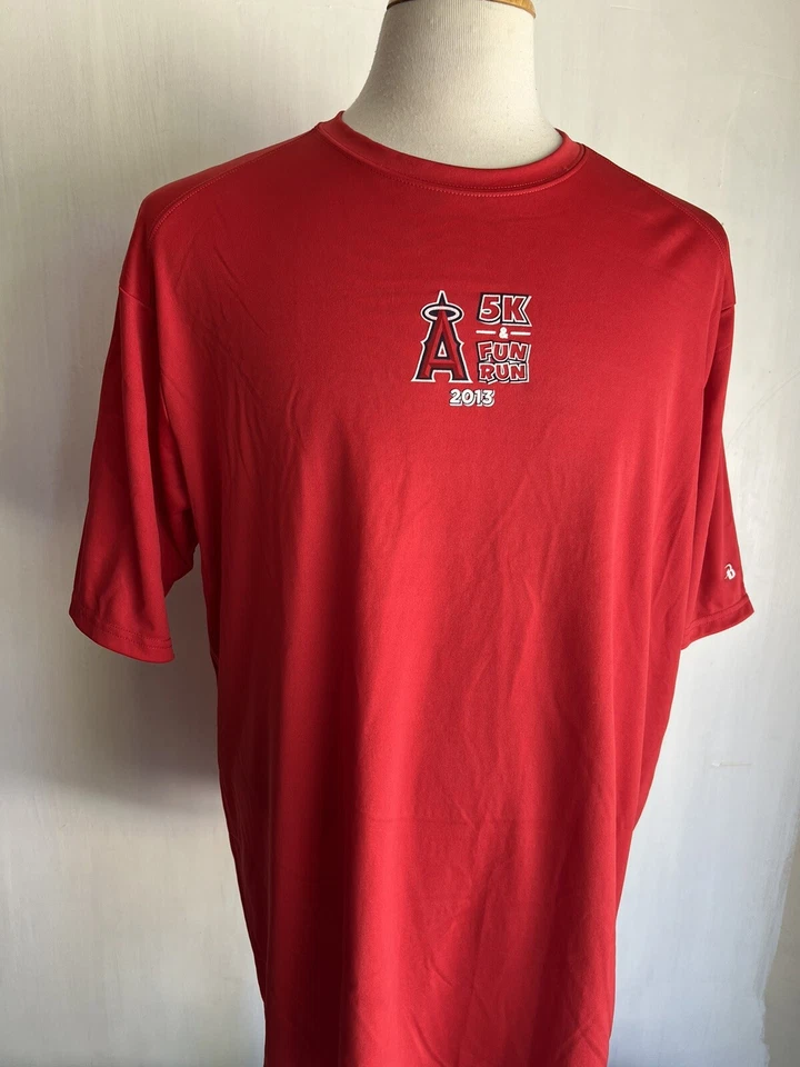 LOS ANGELES ANGELS (2013) Official MLB 5K & Fun Run Participant T-Shirt Size 2XL - Image 4 of 4