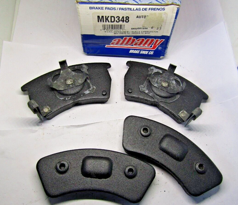 MKD348 87-89 MAZDA  TRACER  323 NEW FRONT  BRAKE PADS Foto 2 de 4